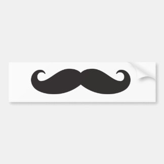 The moustache bumper sticker