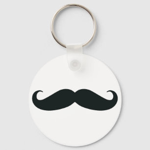 The Moustache Designs Key Ring