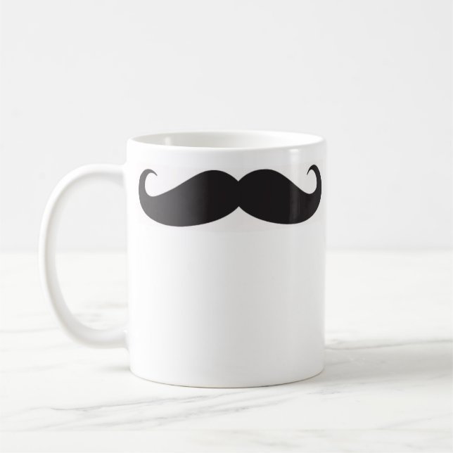 The Moustache Mug (Left)