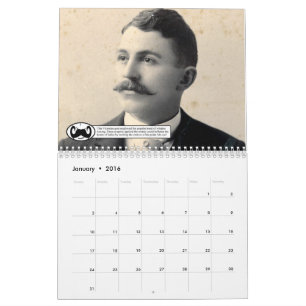 The Moustaches of Placer County Calendar