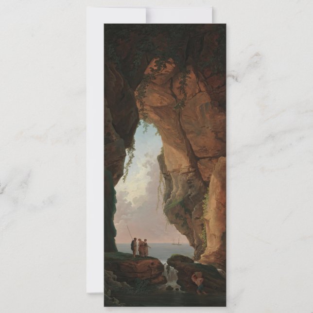 The Mouth of a Cave (1784) Hubert Robert  (Front)