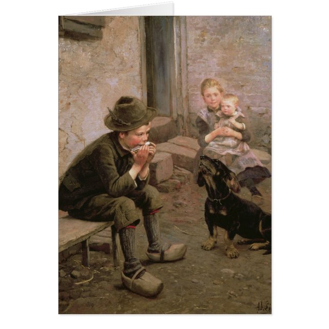 The Mouth Organ Player (Front)