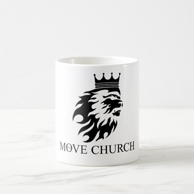 The Move Church Blk Logo Coffee Mug (Center)