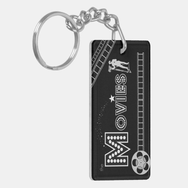 *The Movie* Double-Sided Keychain  (Front Left)