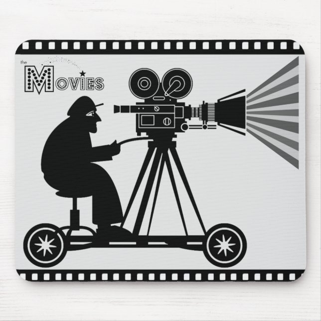 *The Movies* CameraMan Mousepad (Front)