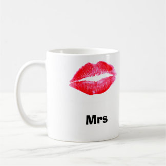 the Mrs lips mugs