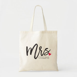 The Mrs. Shoppe Personalised Mrs. Tote Bag