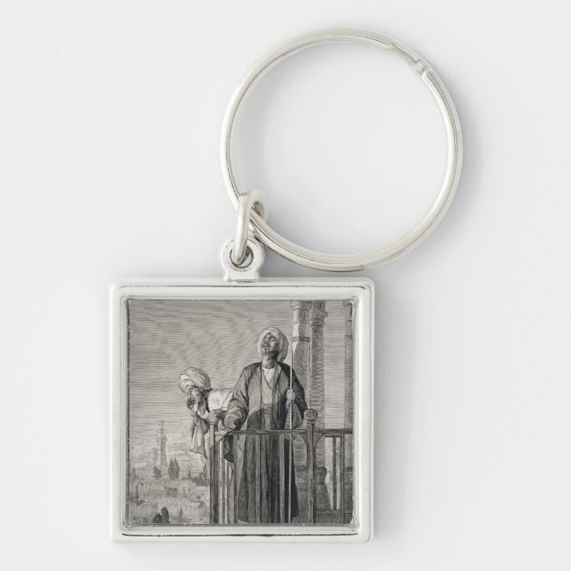 The Muezzin's Call to Prayer, 19th century Key Ring (Front)