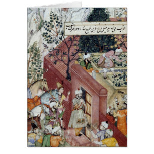 The Mughal Emperor Babur