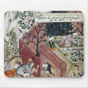 The Mughal Emperor Babur Mouse Pad
