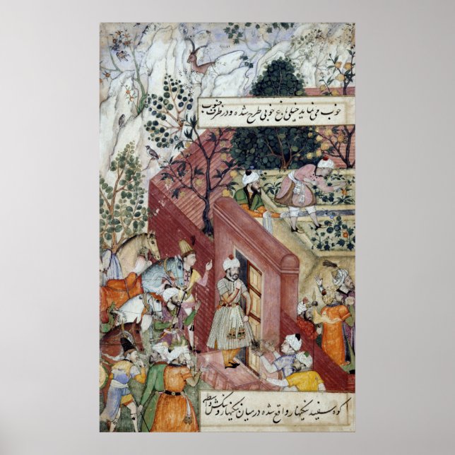 The Mughal Emperor Babur Poster (Front)