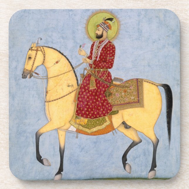 The Mughal Emperor Farrukhsiyar(1683-1719) (r.1713 Coaster (Front)