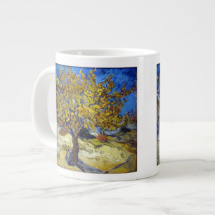 The Mulberry Tree. Vincent Van Gogh. Fmous art. Large Coffee Mug