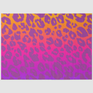 The Multi-Coloured Leopard Series Design 10 Tissue Paper