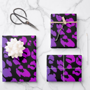 The Multi-Coloured Leopard Series Design 1 Wrapping Paper Sheet