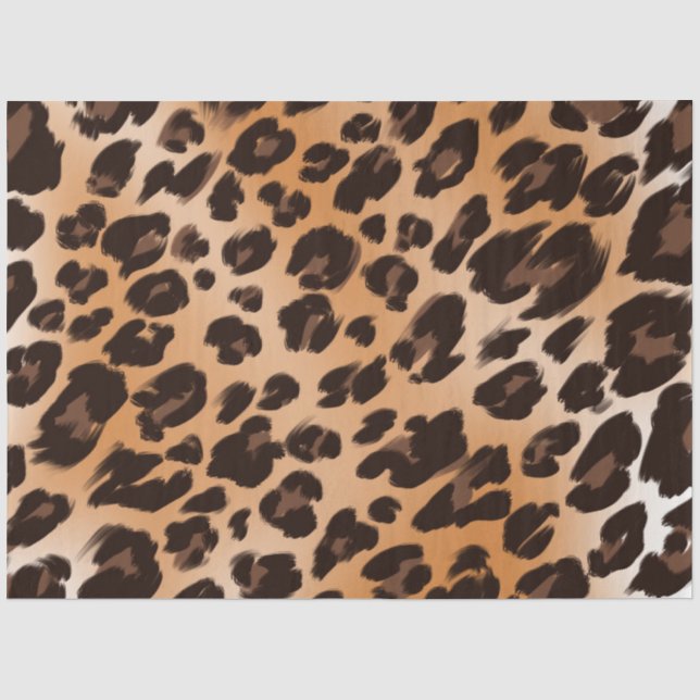 The Multi-Coloured Leopard Series Design 23 Tissue Paper (Front)