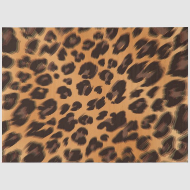 The Multi-Coloured Leopard Series Design 24 Tissue Paper (Front)