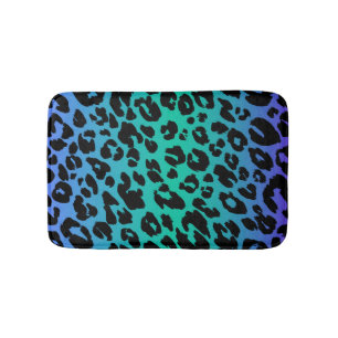 The Multi-Coloured Leopard Series Design 6 Bath Mat