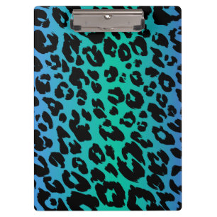 The Multi-Coloured Leopard Series Design 6 Clipboard