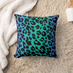 The Multi-Coloured Leopard Series Design 6 Cushion