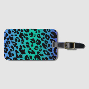 The Multi-Coloured Leopard Series Design 6 Luggage Tag