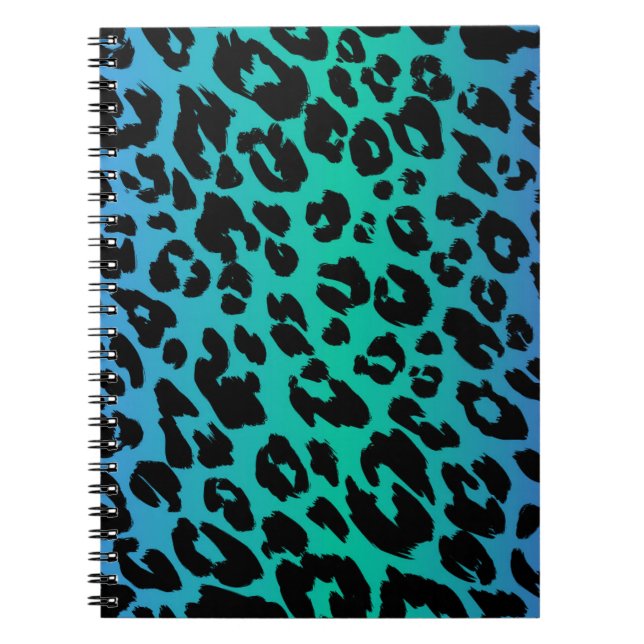 The Multi-Coloured Leopard Series Design 6 Notebook (Front)