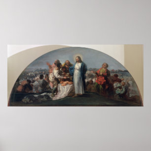 The Multiplication of the Loaves and Fishes Poster