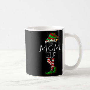 The Mum Elf Fun Christmas Matching Family Pajama  Coffee Mug