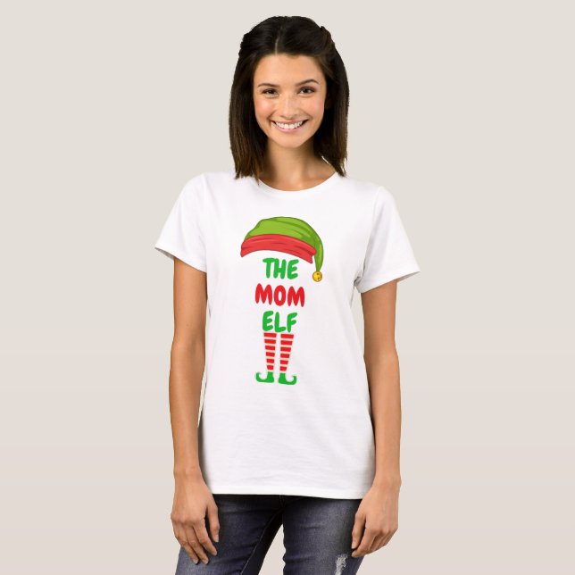 The Mum Elf Women's Basic T-Shirt (Front Full)