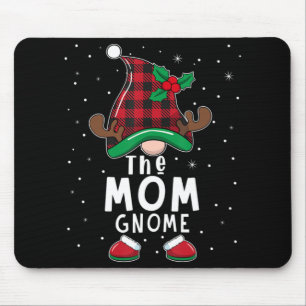 The Mum Gnome Matching Family Christmas Pajama Buf Mouse Pad