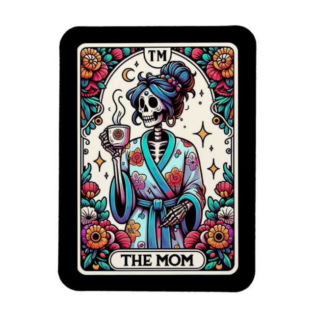 The Mum Tarot Card Magnet (Vertical)
