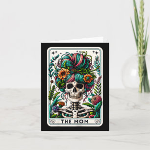 The Mum Tarot Card Skeleton Mothers Day Witch Mum 