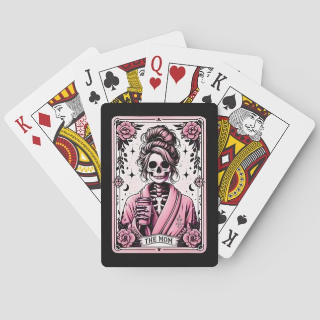 The Mum Tarot Poker Cards (Back)