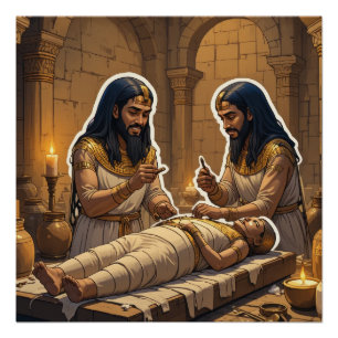 The Mummification Process Poster
