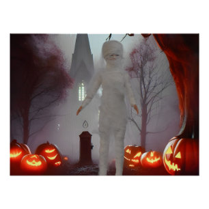 The Mummy. Halloween Poster