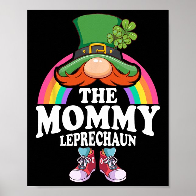 The Mummy Leprechaun St Patricks Day Costume  Poster (Front)