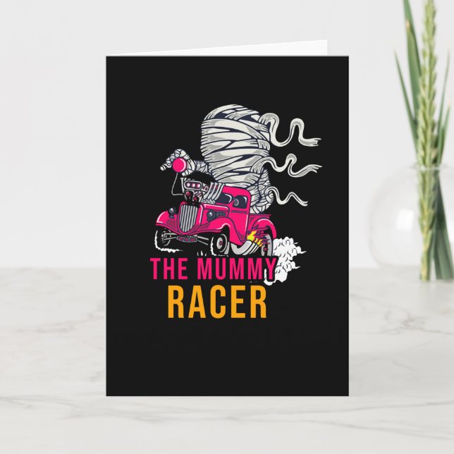 The Mummy Racer Card (Front)