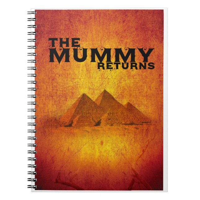 The mummy returns  notebook (Front)