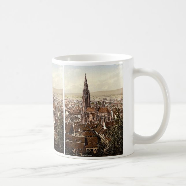 The Munster, Freiburg, Baden, Germany magnificent Coffee Mug (Right)