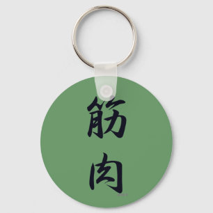 the muscle black key ring