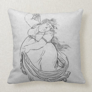 The Muse of Dance, Plate VI from a new edition con Cushion