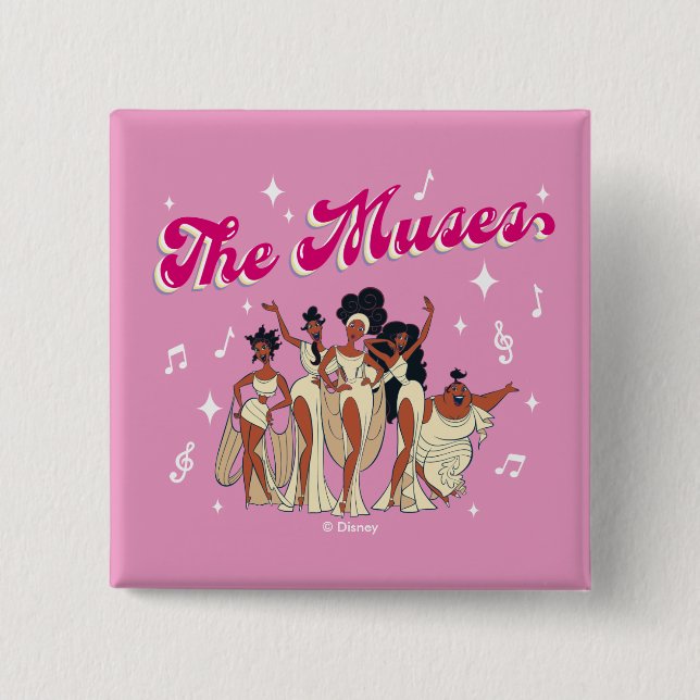 The Muses Button (Front)