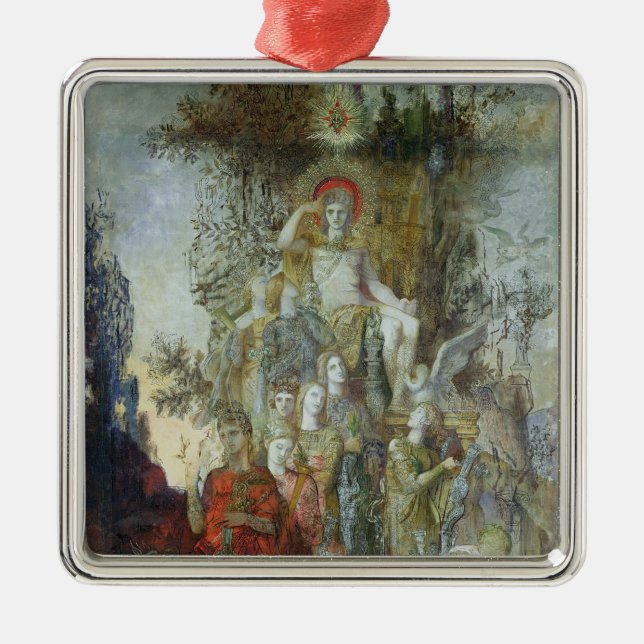 The Muses Metal Ornament (Front)