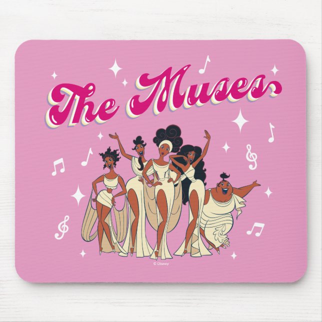 The Muses Mouse Pad (Front)