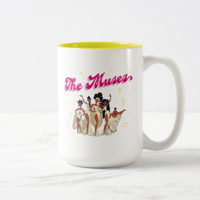 The Muses Two-Tone Coffee Mug (Right)