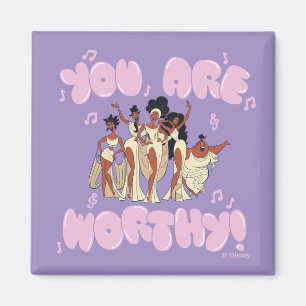 The Muses - You Are Worthy Magnet