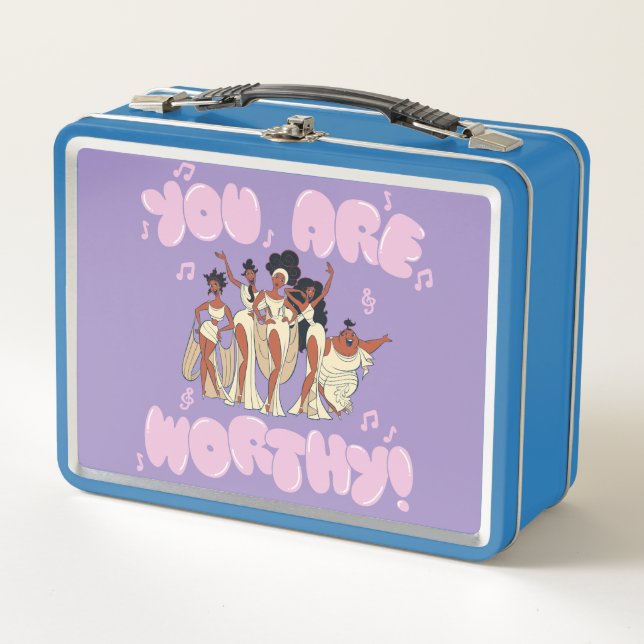 The Muses - You Are Worthy Metal Lunch Box (Front)