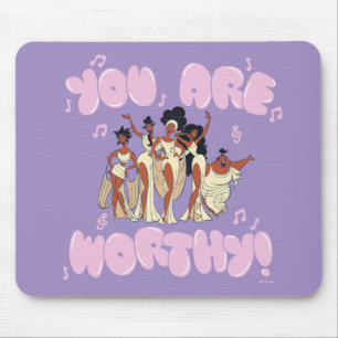 The Muses - You Are Worthy Mouse Pad