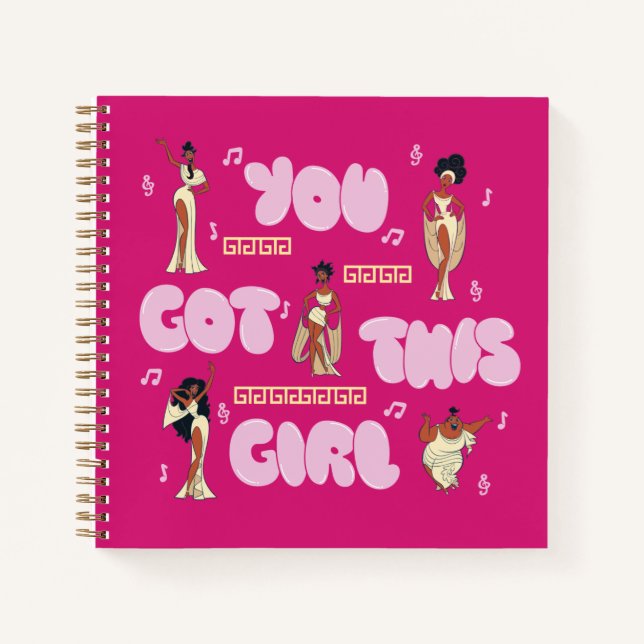 The Muses - You Got This Girl Notebook (Front)