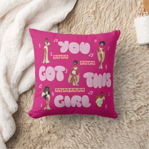 The Muses - You Got This Girl Throw Pillow